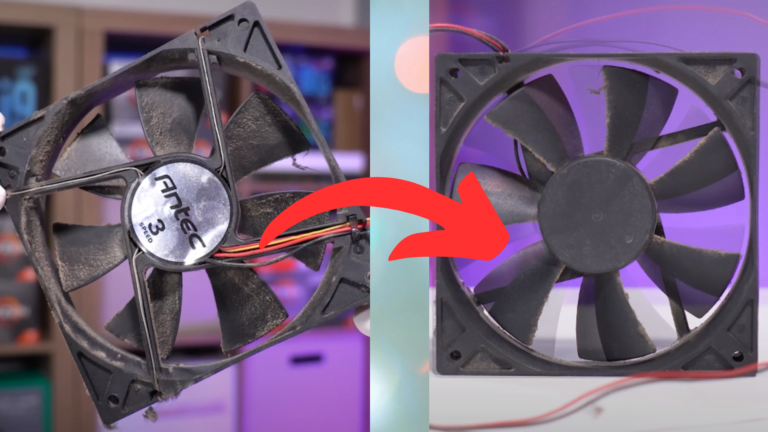 We will get this dirty and unclean, evil PC fan, to clean fresh, almost looking like a new pc fan